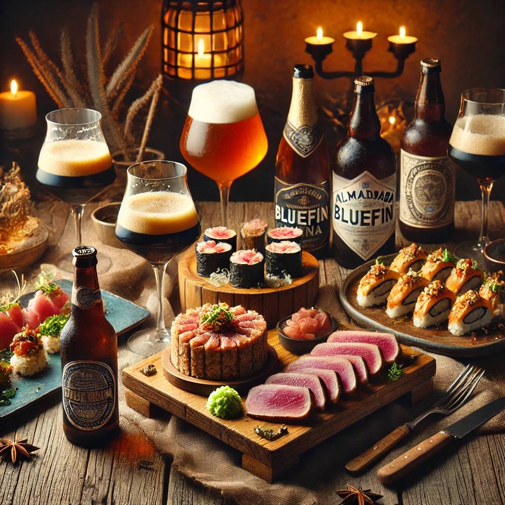 Maridajes de cervezas artesanales con atún de almadraba